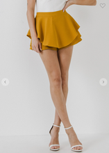 Load image into Gallery viewer, Ruffled Skort (YELLOW)
